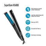 Syska SuperGlam Hair Straightener HS6800 Heat Up Time- 60Sec (Blue)